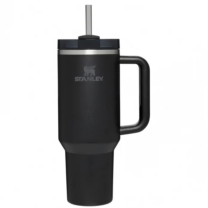 Stanley Quencher Pipetli Termos Bardak 1.18 Lt Siyah